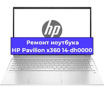 Замена разъема зарядки на ноутбуке HP Pavilion x360 14-dh0000 в Самаре